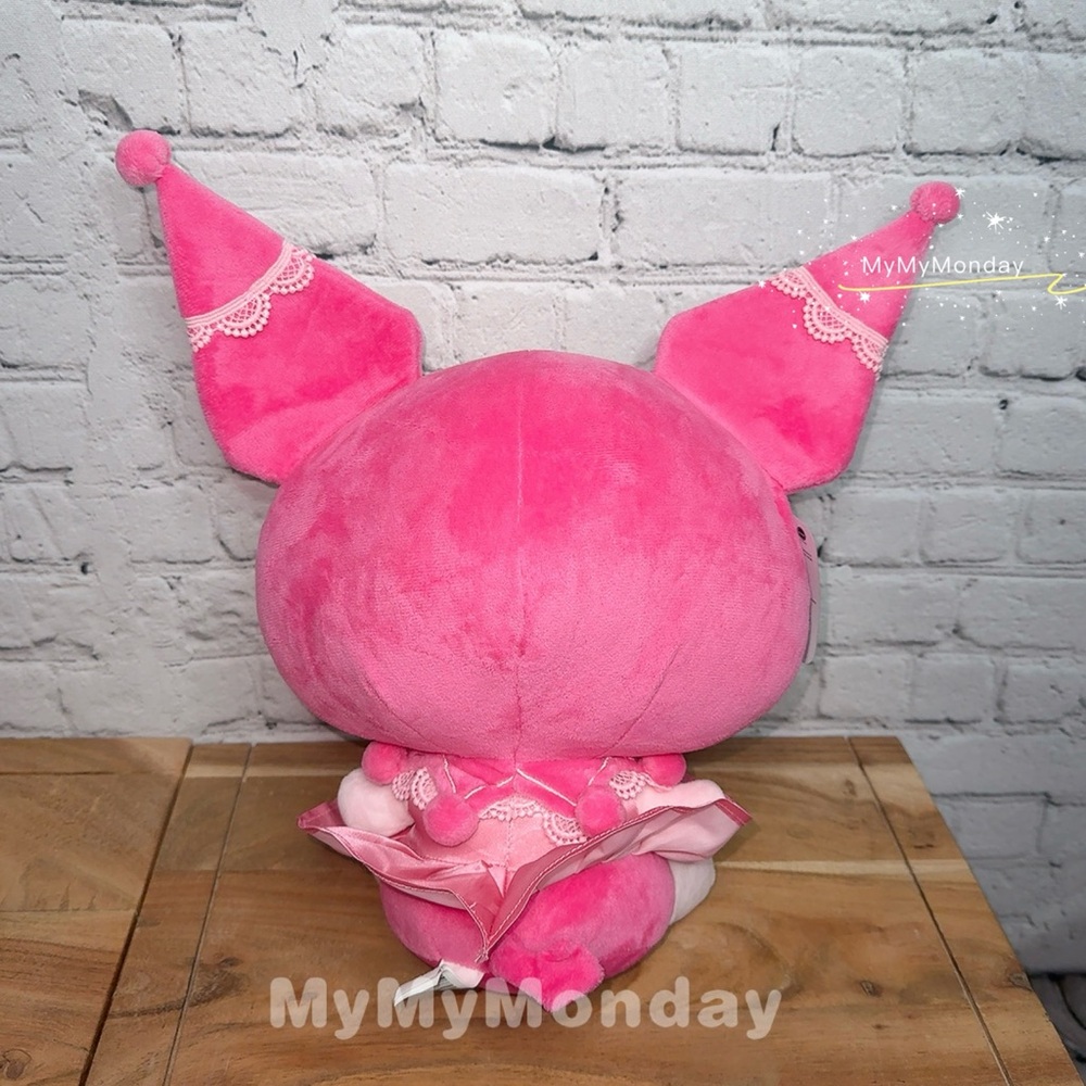 Hello Kitty And Friends Pink Kuromi Plush 12" - Picture 2 of 3